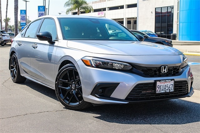 Certified 2024 Honda Civic Hatchback Sport with VIN 19XFL2H80RE012953 for sale in El Monte, CA