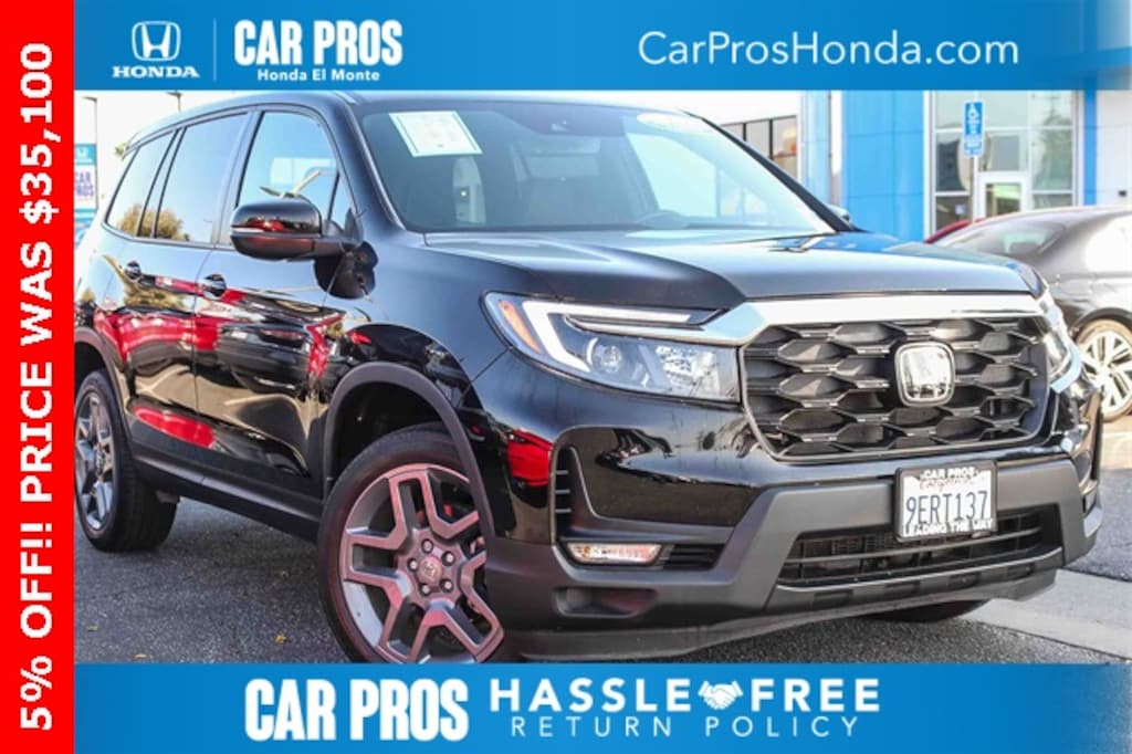 Certified 2023 Honda Passport EX-L SUV