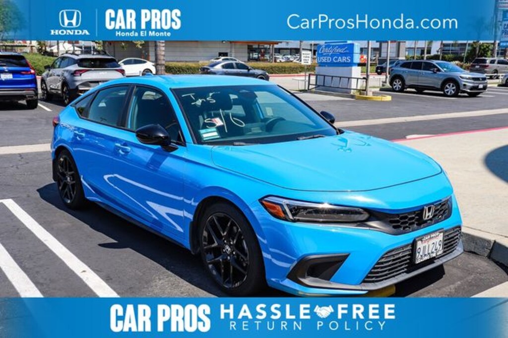 Certified 2024 Honda Civic Sport Hatchback