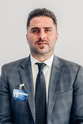 Staff member Arvin Javadvernians from 216ead761544