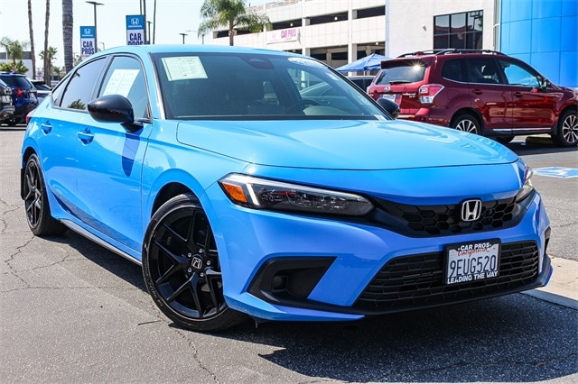 Certified 2023 Honda Civic Hatchback Sport with VIN 19XFL2H87PE001607 for sale in El Monte, CA
