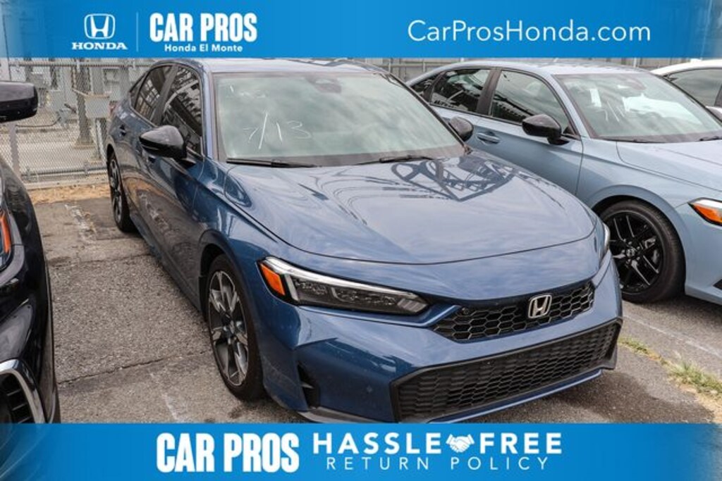 Certified 2025 Honda Civic Hybrid Sport Touring Sedan
