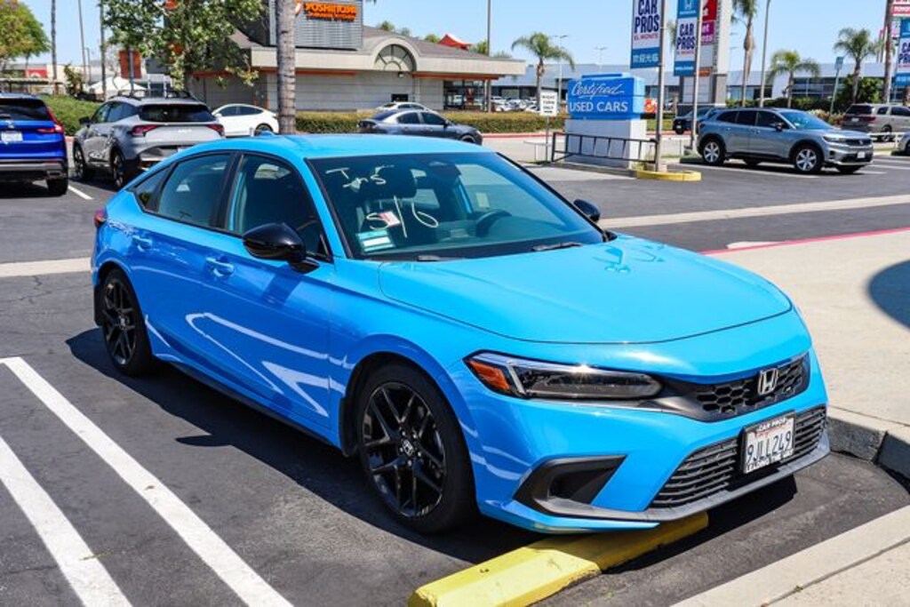 Certified 2024 Honda Civic Sport Hatchback