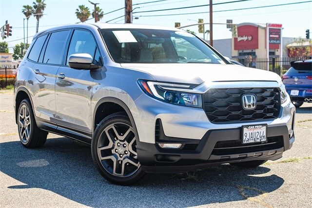 Certified 2023 Honda Passport EX-L with VIN 5FNYF8H51PB030409 for sale in El Monte, CA