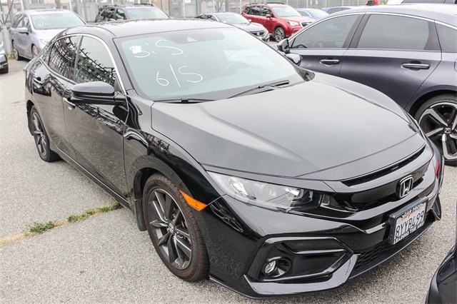 Certified 2021 Honda Civic Hatchback EX with VIN SHHFK7H64MU426494 for sale in El Monte, CA