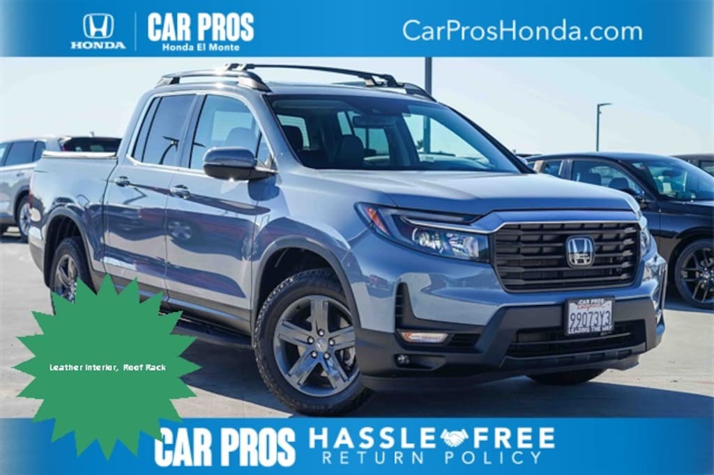Certified 2023 Honda Ridgeline RTL Truck Crew Cab