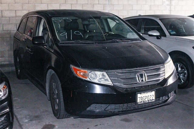 Used 2013 Honda Odyssey EX-L with VIN 5FNRL5H61DB075057 for sale in El Monte, CA