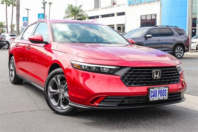 Certified 2024 Honda Accord EX with VIN 1HGCY1F35RA056828 for sale in El Monte, CA