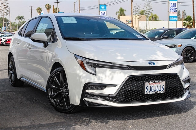 Used 2024 Toyota Corolla SE with VIN JTDBCMFE0RJ018015 for sale in El Monte, CA