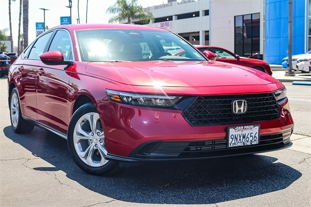 Certified 2024 Honda Accord LX with VIN 1HGCY1F29RA053275 for sale in El Monte, CA