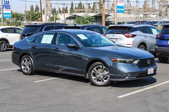 Certified 2023 Honda Accord EX with VIN 1HGCY1F33PA051365 for sale in El Monte, CA