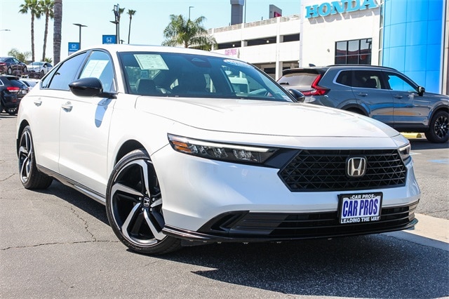 Certified 2023 Honda Accord Hybrid Sport-L with VIN 1HGCY2F73PA007715 for sale in El Monte, CA