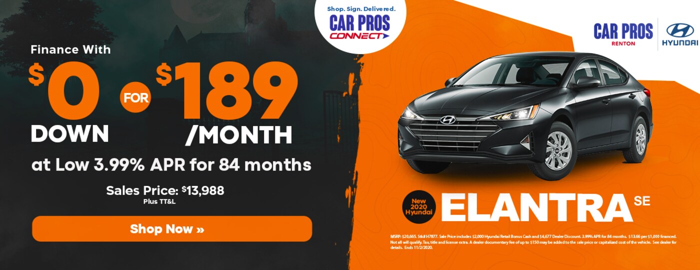 Car Pros Hyundai Renton A Greater Seattle Hyundai Dealer and Service