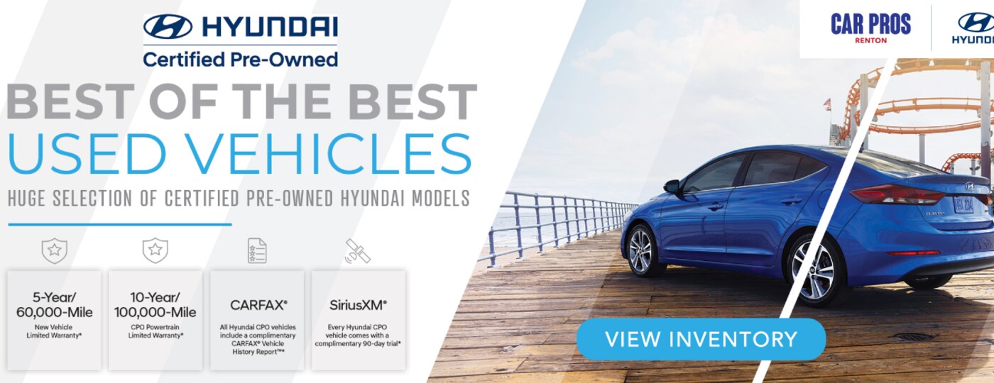 Car Pros Hyundai Renton A Greater Seattle Hyundai Dealer and Service