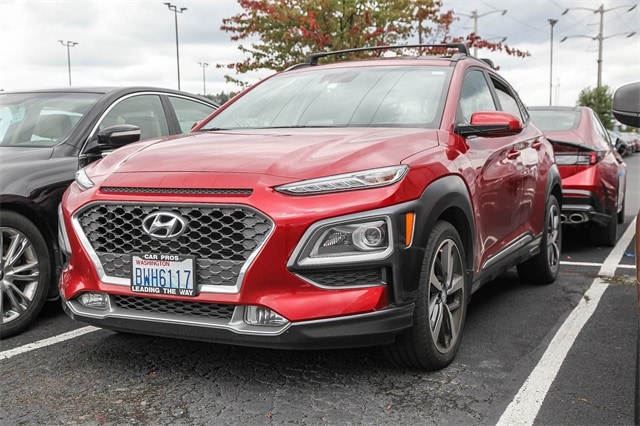 Certified 2021 Hyundai Kona Limited with VIN KM8K3CA54MU630836 for sale in Renton, WA