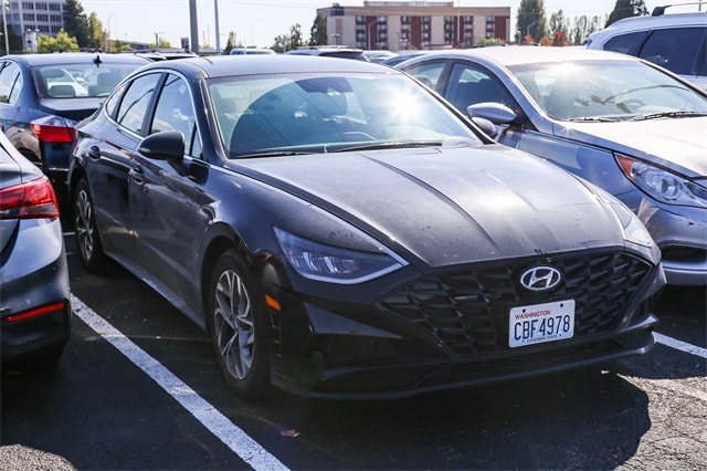 Certified 2022 Hyundai Sonata SEL with VIN KMHL64JAXNA187044 for sale in Renton, WA