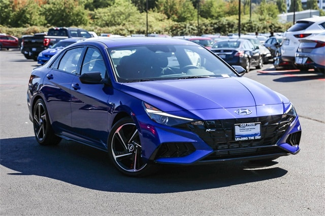 Certified 2023 Hyundai Elantra N Line with VIN KMHLR4AF1PU563442 for sale in Renton, WA