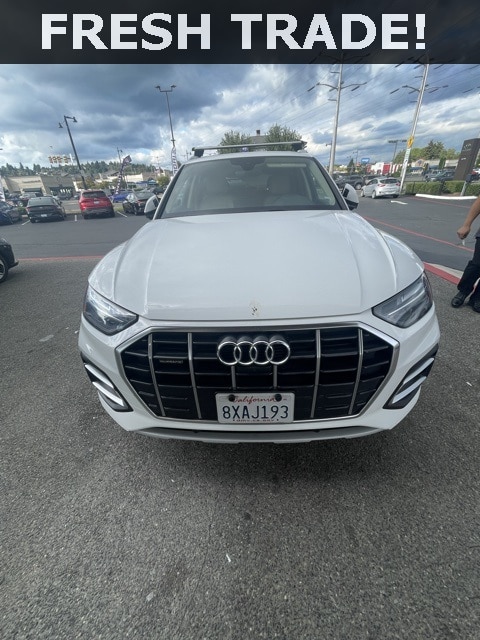 Used 2021 Audi Q5 Premium Plus with VIN WA1BAAFY0M2130292 for sale in Renton, WA