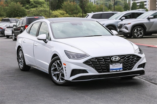 Certified 2021 Hyundai Sonata SEL with VIN 5NPEF4JA7MH104609 for sale in Renton, WA