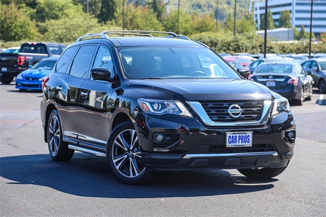 Used 2020 Nissan Pathfinder Platinum with VIN 5N1DR2DM9LC644112 for sale in Renton, WA