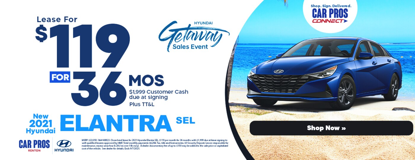 Car Pros Hyundai Renton A Greater Seattle Hyundai Dealer