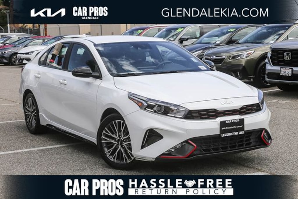 Certified 2023 Kia Forte GT-Line Sedan