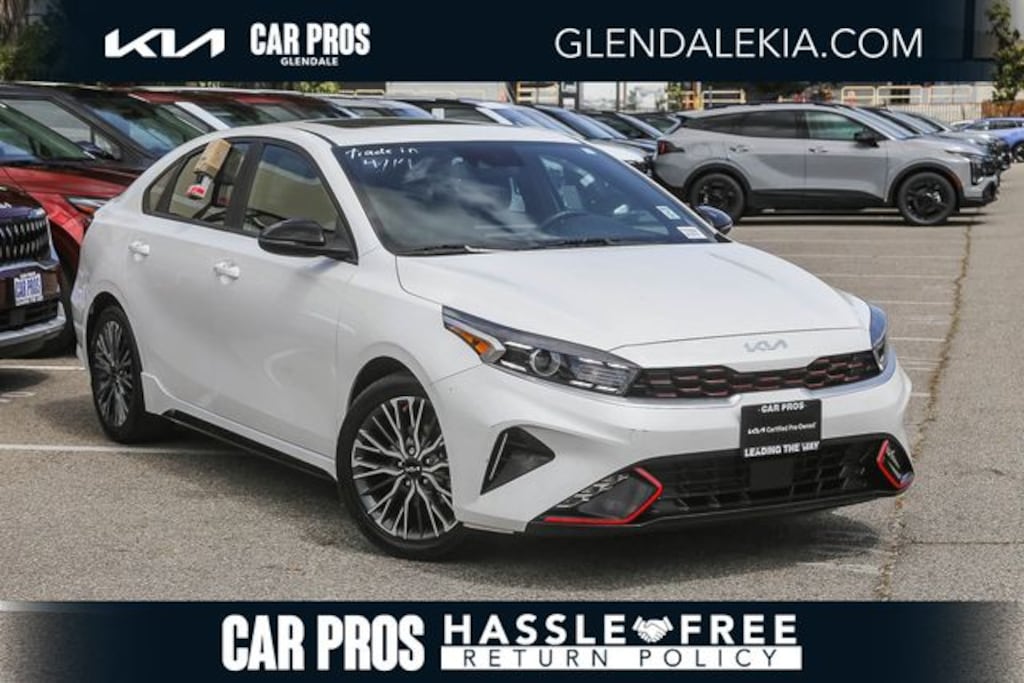 Certified 2023 Kia Forte GT-Line Sedan
