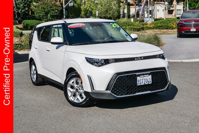 Certified 2025 Kia Soul LX with VIN KNDJ23AU7S7940730 for sale in Moreno Valley, CA