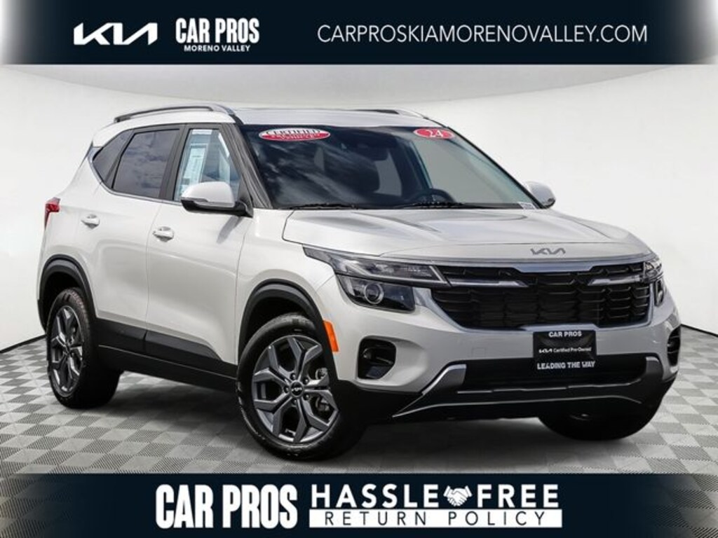 Certified 2024 Kia Seltos S SUV