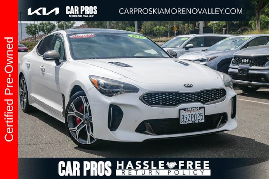 Certified 2020 Kia Stinger GT1 Sedan