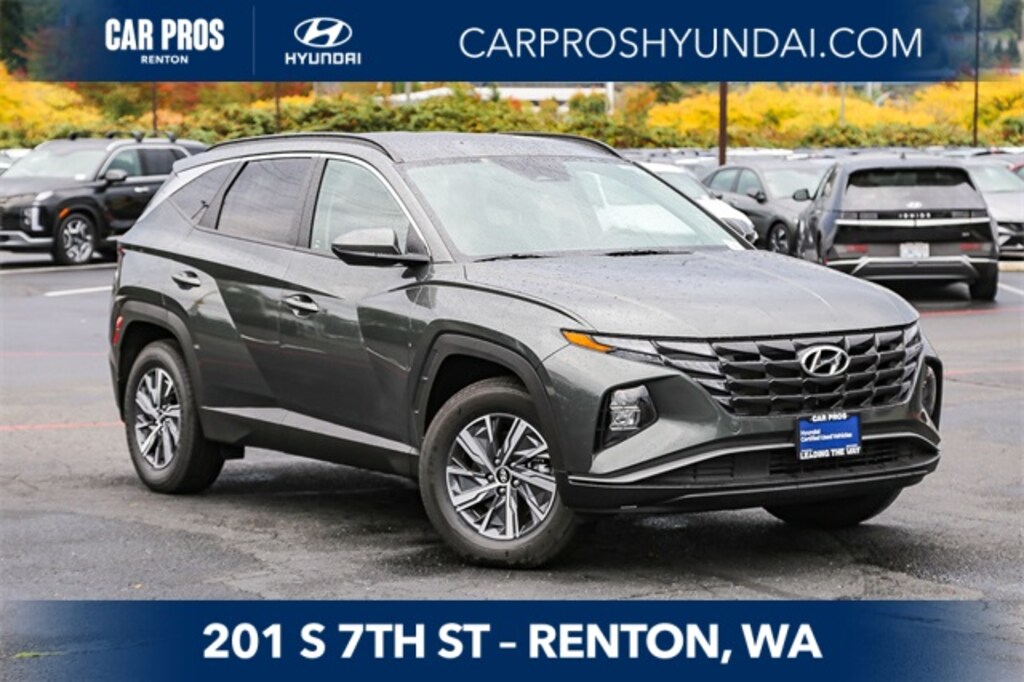 Certified 2024 Hyundai Tucson Hybrid Blue SUV