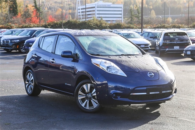 Used 2017 Nissan LEAF SV with VIN 1N4BZ0CPXHC304461 for sale in Tacoma, WA
