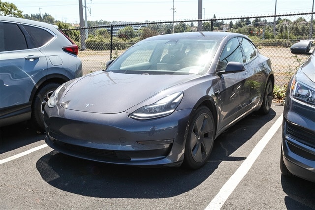 Used 2021 Tesla Model 3 Base with VIN 5YJ3E1EB4MF009953 for sale in Tacoma, WA
