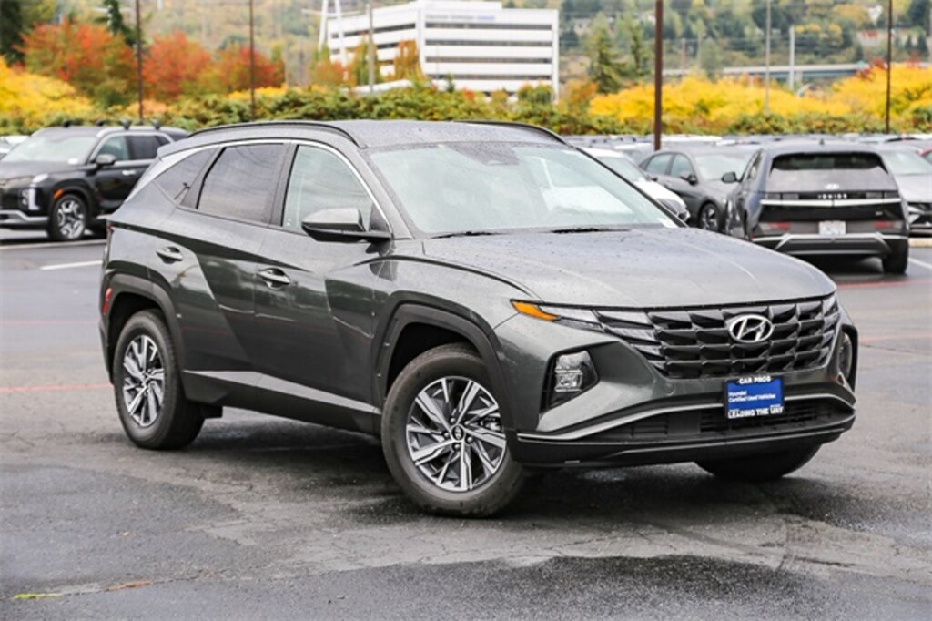 Certified 2024 Hyundai Tucson Hybrid Blue SUV