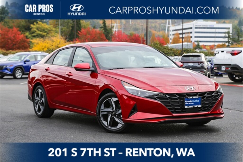 Certified 2023 Hyundai Elantra SEL Sedan