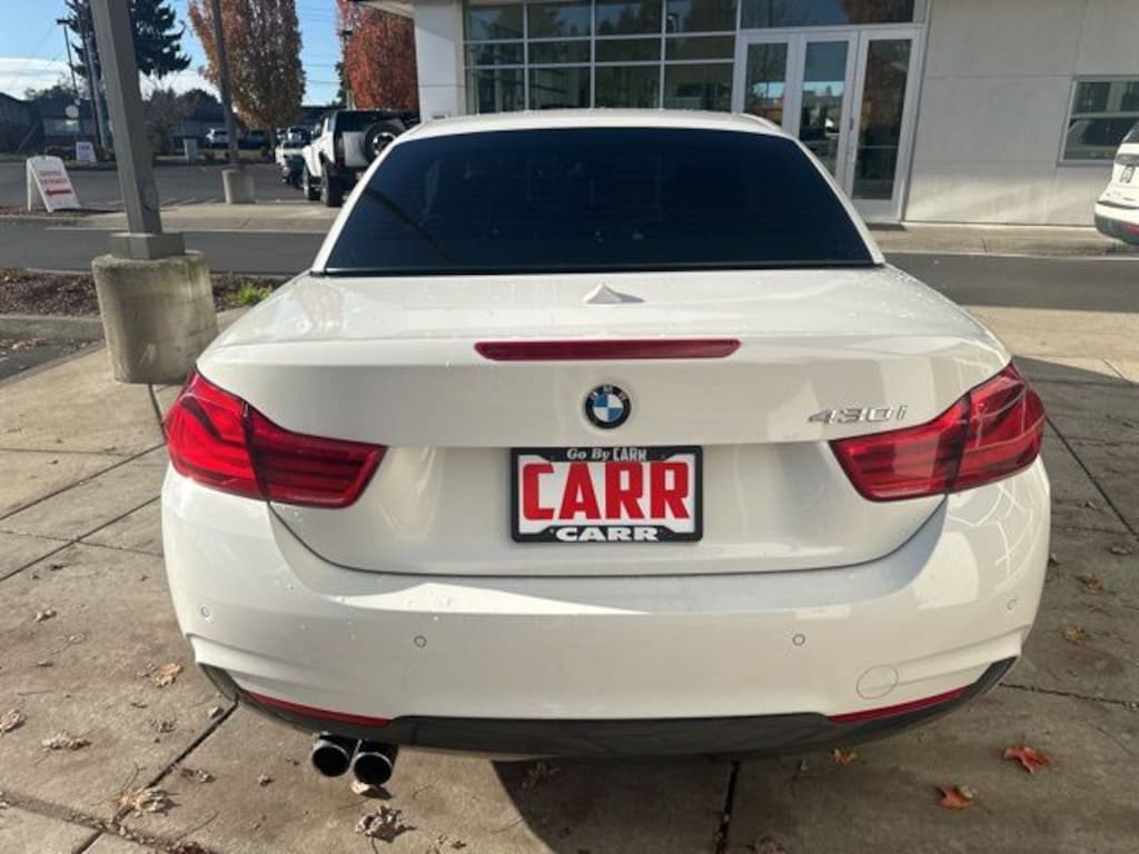 Used 2018 BMW 4 Series 430i Convertible