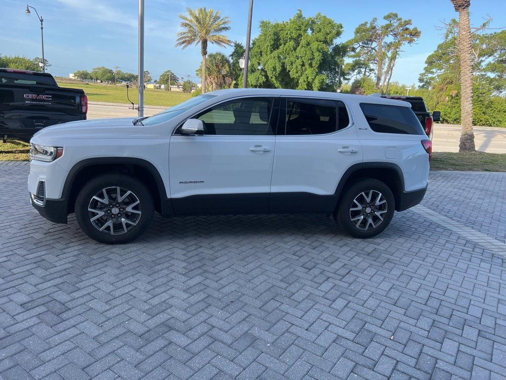 Used 2021 GMC Acadia SLE with VIN 1GKKNKLA5MZ158074 for sale in Sanford, FL