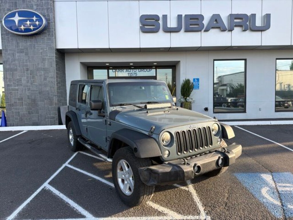 Used 2015 Jeep Wrangler Unlimited Sport SUV