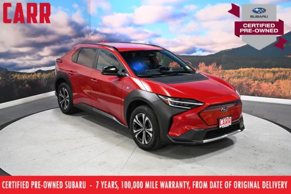 Certified 2024 Subaru Solterra Premium SUV