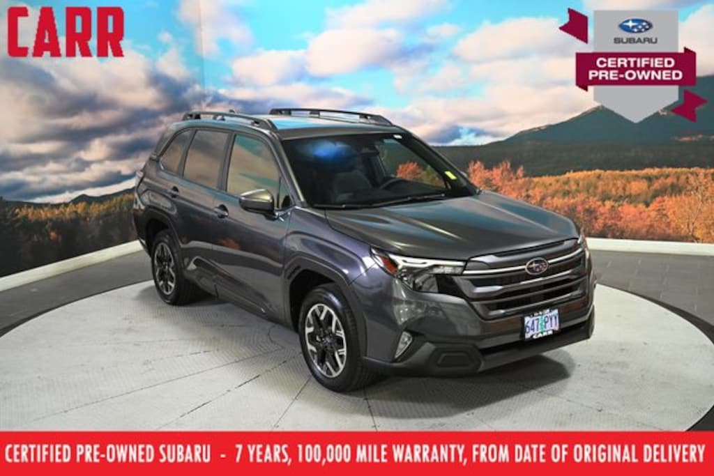 Certified 2025 Subaru Forester Premium SUV