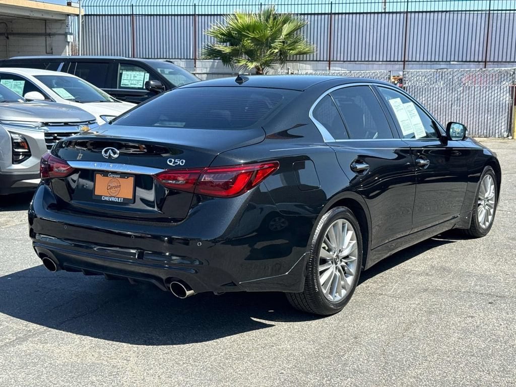 Used 2023 INFINITI Q50 Luxe Sedan