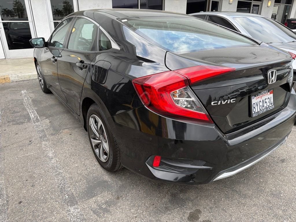 Used 2019 Honda Civic LX with VIN 19XFC2F6XKE049385 for sale in Carson, CA