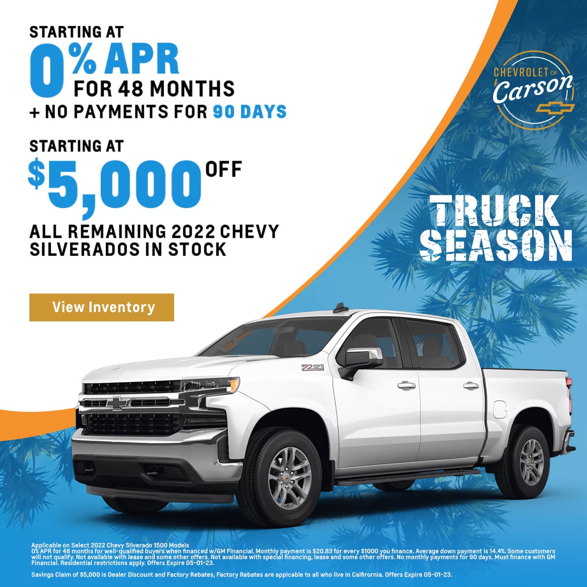 New Vehicle Specials Chevrolet of Carson