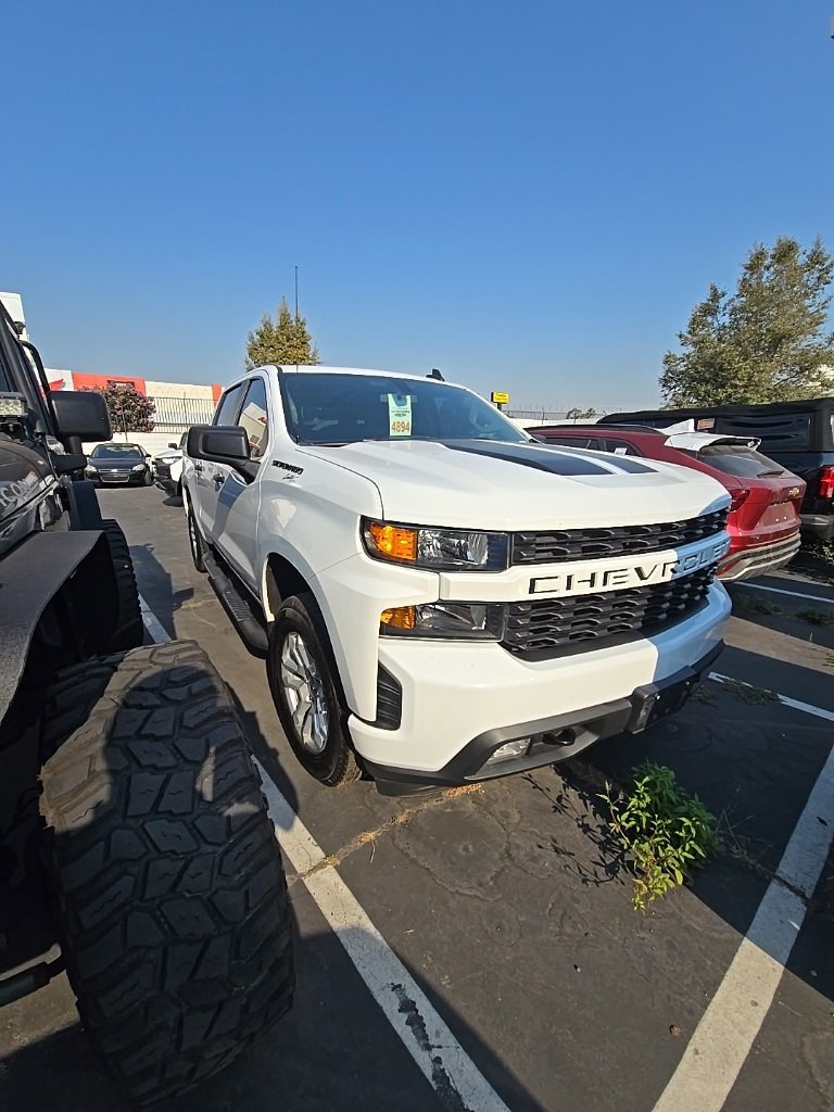 Used 2020 Chevrolet Silverado 1500 Custom with VIN 1GCPWBEK7LZ364385 for sale in Carson, CA