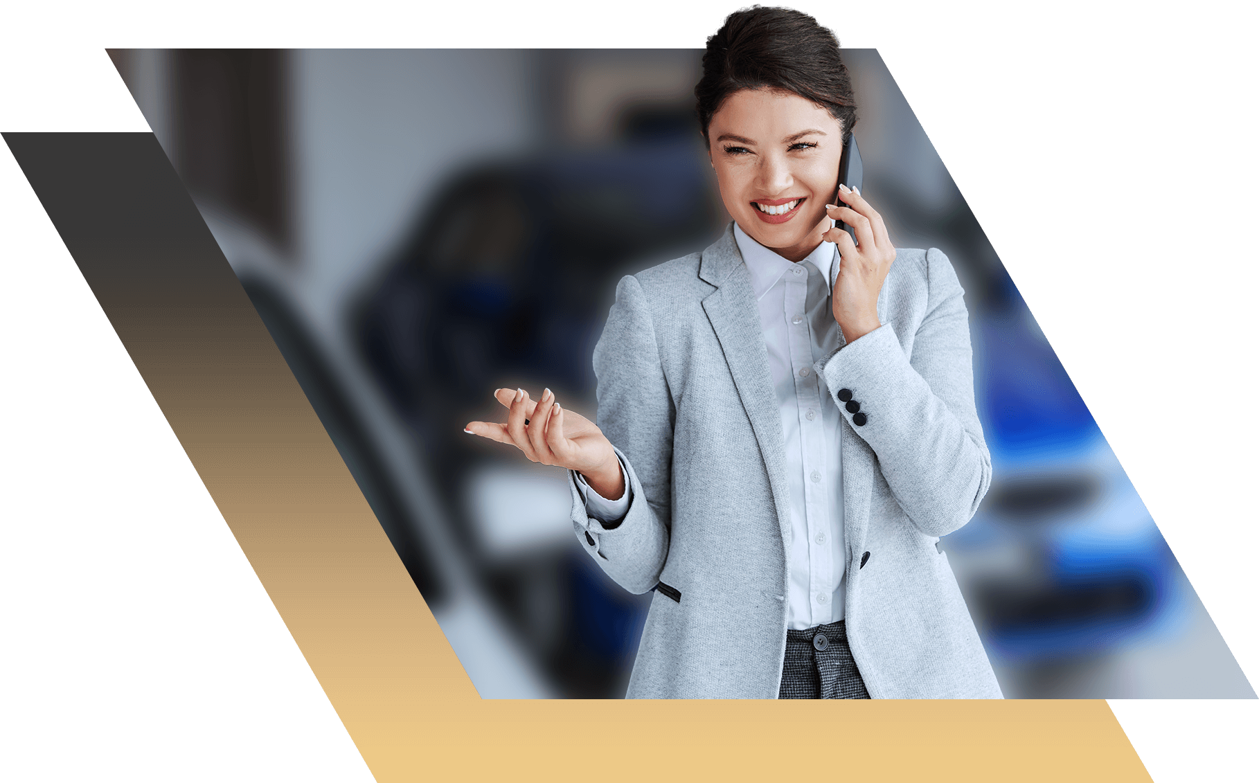 Woman on Phone