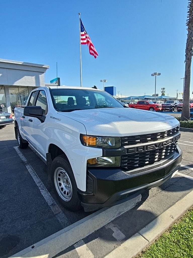 Used 2020 Chevrolet Silverado 1500 Work Truck with VIN 1GCRWAEF7LZ203735 for sale in Carson, CA