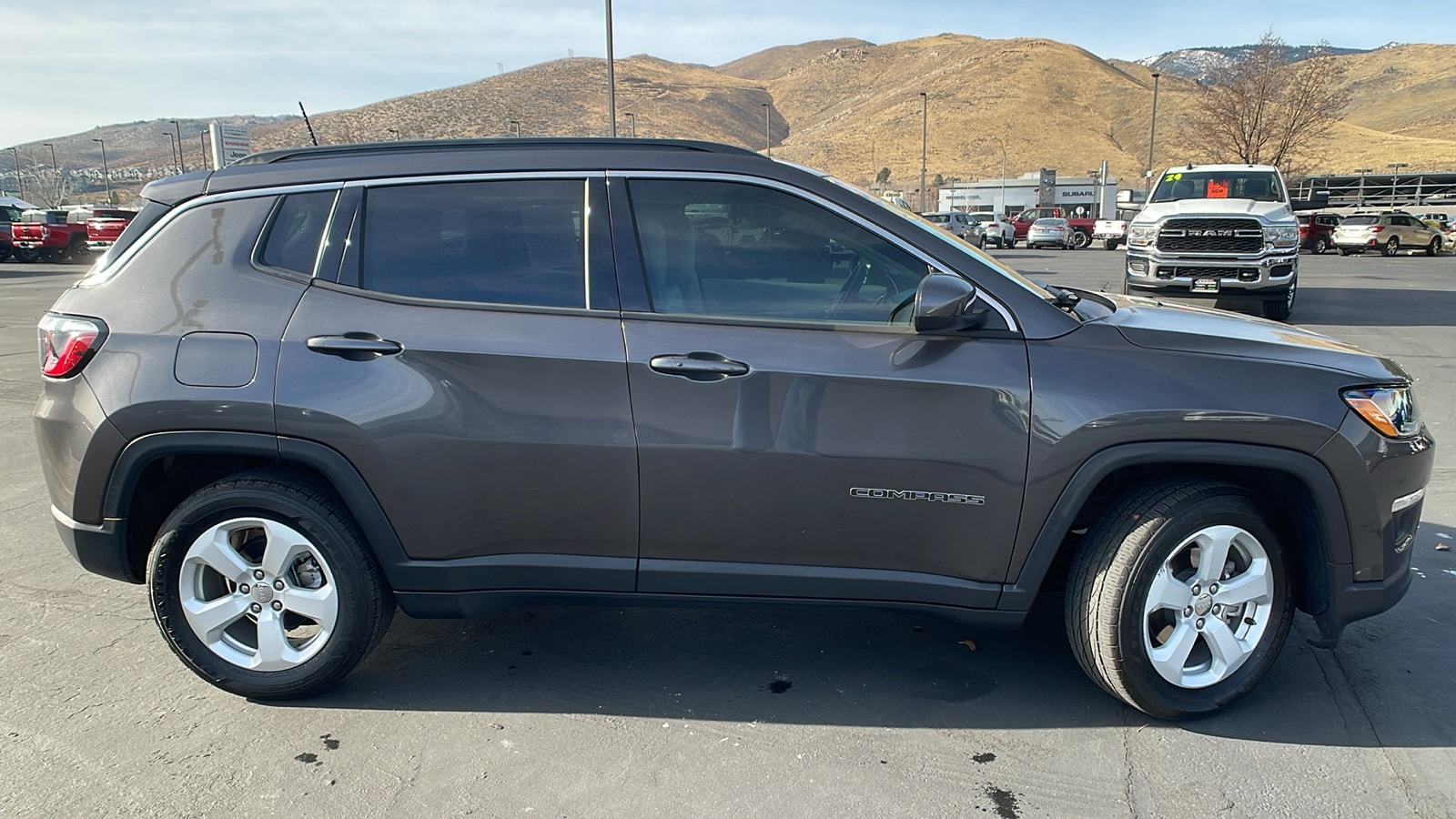 Used 2021 Jeep Compass Latitude with VIN 3C4NJCBB4MT555819 for sale in Carson City, NV