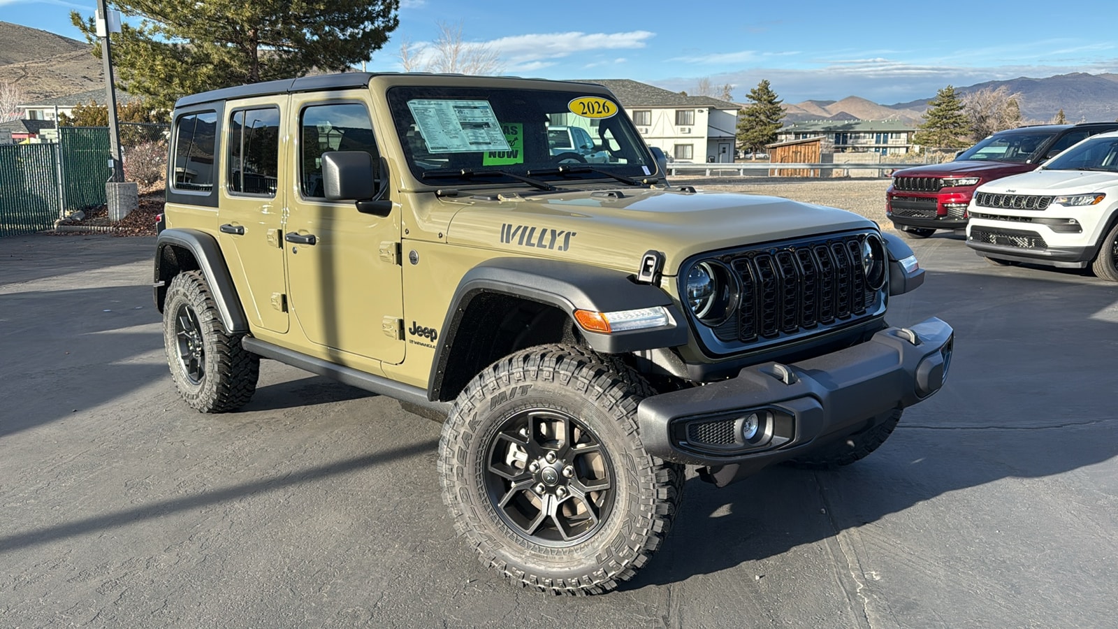 2026 Jeep Wrangler 4-Door Willys's photo