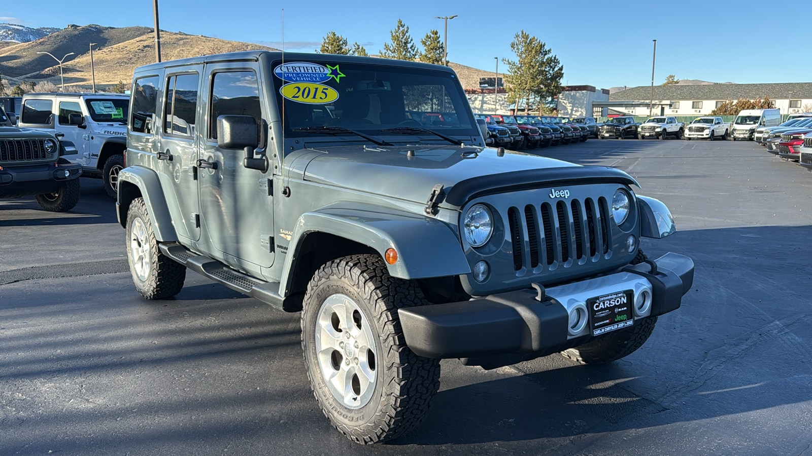 2015 Jeep Wrangler Unlimited Sahara