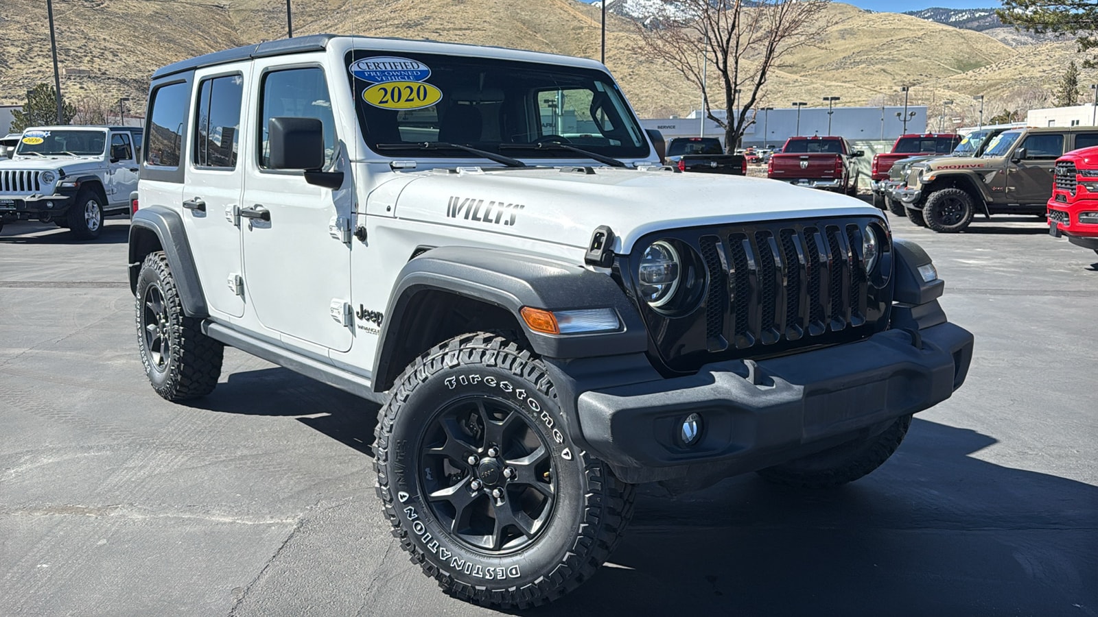 2020 Jeep Wrangler Unlimited Willys